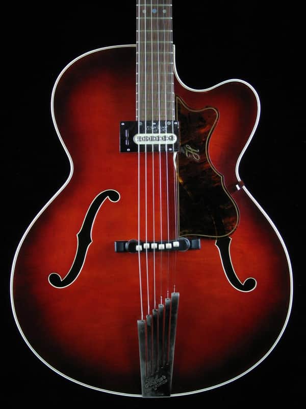 Hofner "Sudbury Stash" President - Ruby Red Sunburst image 1