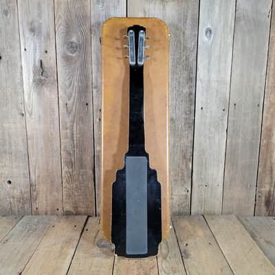 National New Yorker Lap Steel 1938 Early Pre War Version Original Case - Black and White image 4