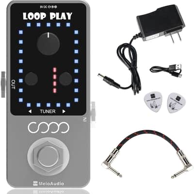 Guitar Looper Pedal Loop Effects 10 MinLooping Time Loop Station 9 Loops 40 minutes Record Time image 1