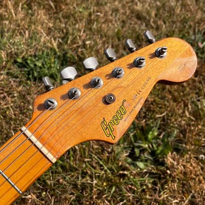 ULTRA RARE 1978 Greco ORDER MADE (Racing Stripe + Blue Metallic Sparkle) SE-600 Super Sounds S-Style ... CUSTOM SHOP Maxon "EXCEL" (1962-1964 Pre-CBS REPLICA Single Coil CLONE pickups) + GIGBAG image 17