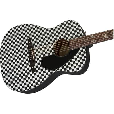 Fender Tim Armstrong Hellcat Checkerboard - Acoustic Guitar image 5