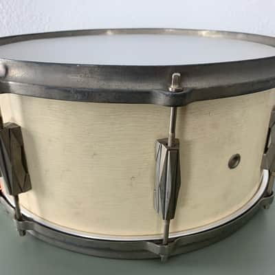 Gretsch Broadkaster Standard 40s Snare Drum 6.5 x 14" Rocket Lugs Stick Chopper Die Cast Rims image 7