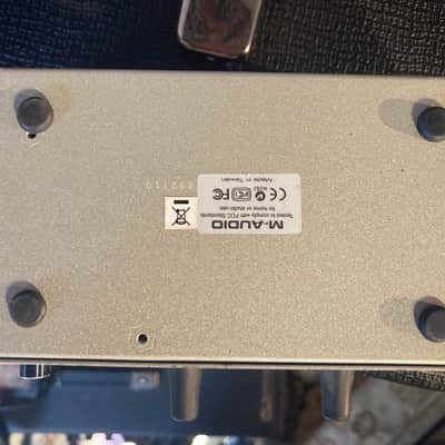 M-Audio Audio Buddy Dual Mic Preamp / Direct Box - Silver image 4