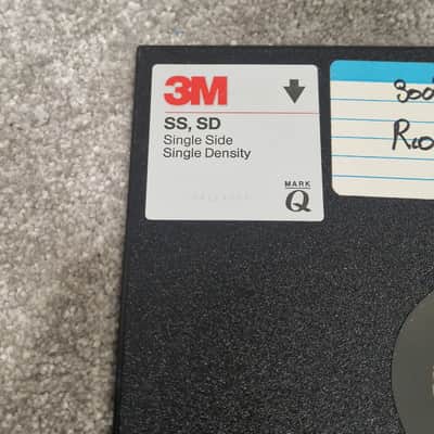 Soda – Britpop Band Collectible Studio Floppy Disk – Very Good w/ Handwritten Project Label image 5