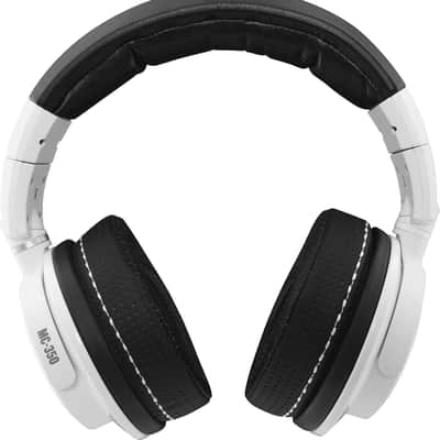 Mackie MC-350 Arctic White Limited Edition Professional Closed-back Studio Headphones | 50mm Transducer | Padded Headband | Travel Case image 3