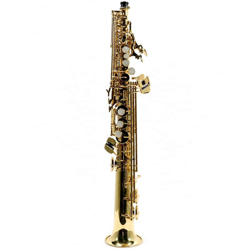 Jupiter JSS1000Q Intermediate Bb Soprano Saxophone in Gold Lacquer SN FF01093 image 1
