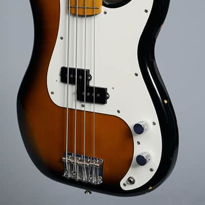 Fender Japan PB-57 Precision Bass Reissue 50th Anniversary MIJ 1996 - Two Tone Sunburst image 3