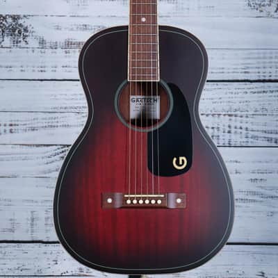 Gretsch Jim Dandy Parlor Acoustic Guitar | Deep Cherry Burst image 1