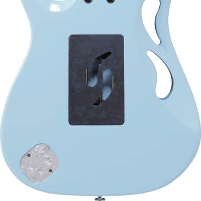 Ibanez Steve Vai "PIA" Signature Edition E-Gitarre 6 String - Blue Powder + Case image 5