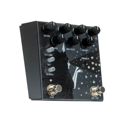 Old Bood Noise Endeavors Dark Star V3 Stereo Reverb Pedal - Black image 2
