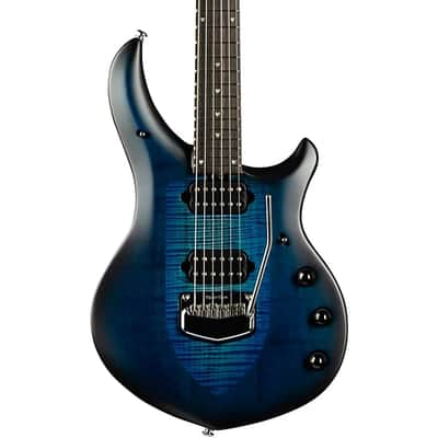 The Majesty Ernie Ball Music Man John Petrucci Majesty 6 Electric Guitar (NEW ARRIVAL) 2024 - Blue Silk image 1