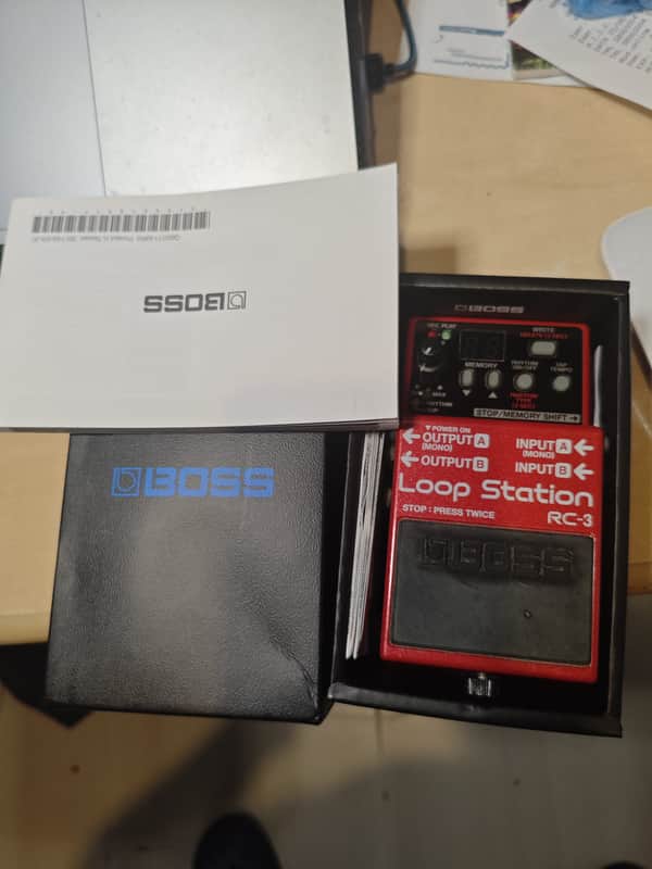 Boss RC-3 Loop Station 2011 - Present - Red image 1