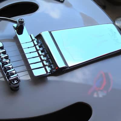 VINTAGE REVO Series 'Custom Supreme' Semi-Acoustic,Arctic White, 3, 82 KG image 5