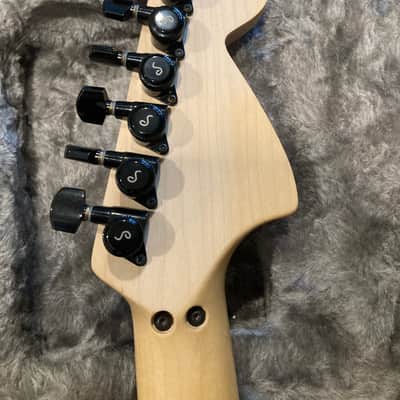 Warmoth Super tele Transparent red image 7