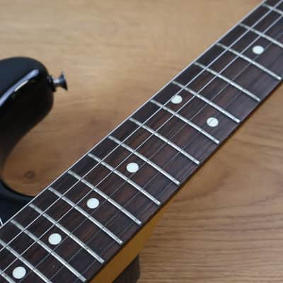 1985 Squier (by Fender Japan) "A Series" SST-36 Vintage Stratocaster (Black) image 5