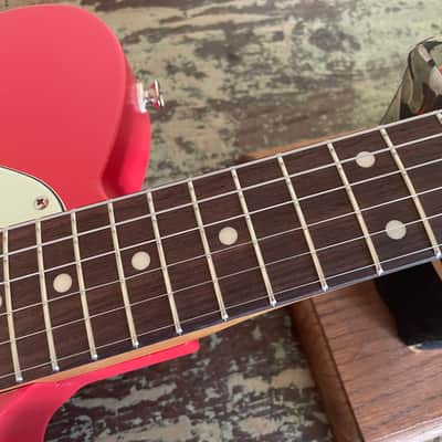 2022 Partscaster / Barncaster T-Type - Fiesta Red Nitro - Pine Body - P90 - Bigsby B5 image 13
