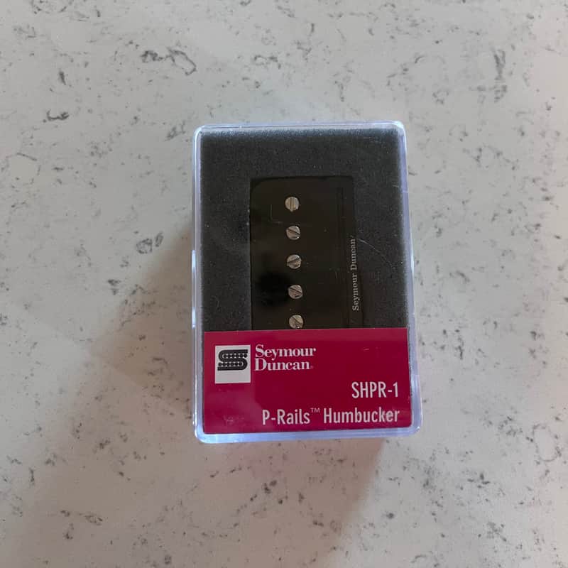 Seymour Duncan SHPR-1n P-Rails Neck Pickup 2010s - Black image 1