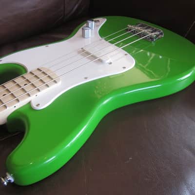 Fender Squier Sonic Bronco Electric Bass 4-String - Lime Green image 1