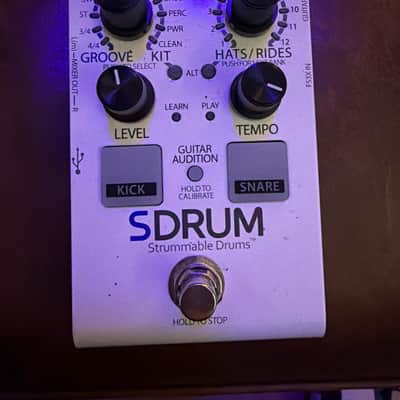DigiTech SDRUM Strummable Drums- White image 1