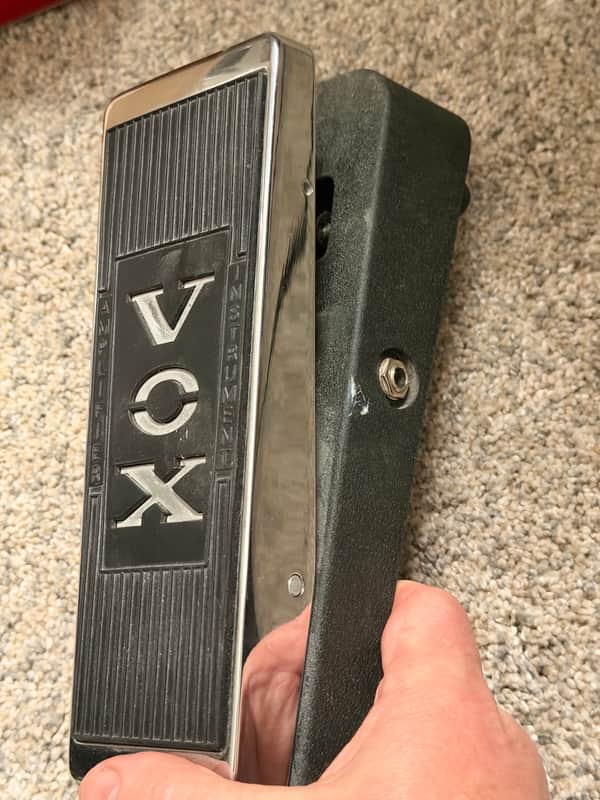 Vox V847A Wah with 9V Jack 2007 - Present - Black / Chrome image 1