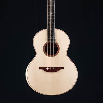 Lowden S-50 Madagascar Rosewood and Adirondack Spruce with Bevel and Leaf Inlays Used (2023) image 2