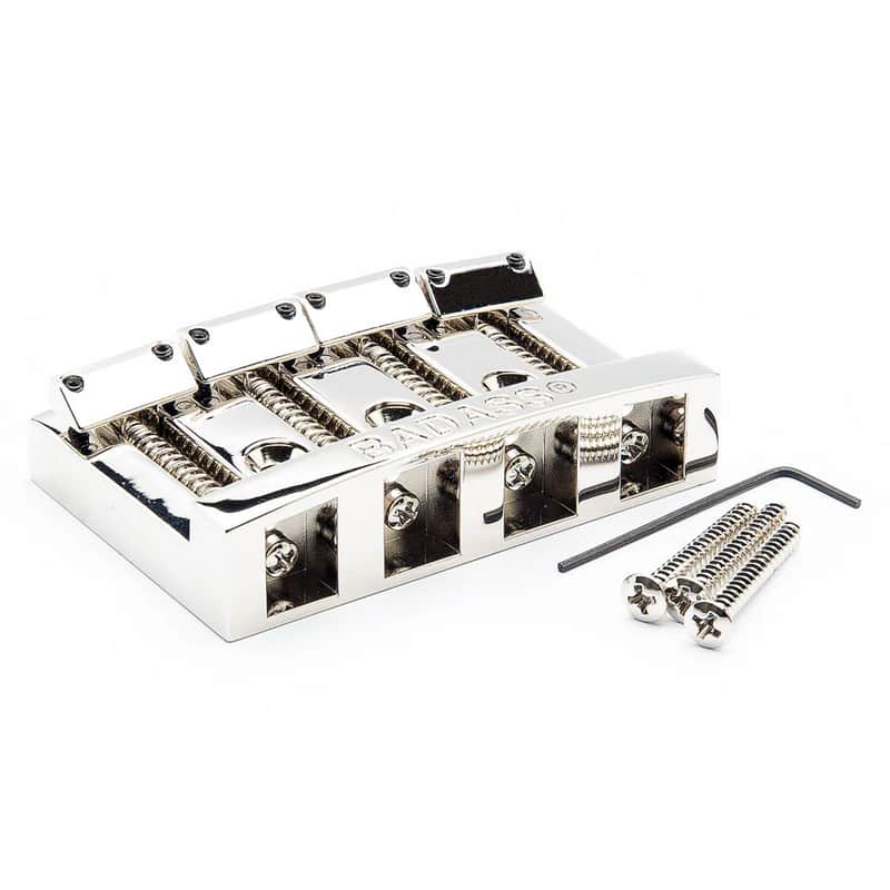 Leo Quan Badass I Bass Bridge 4-String Chrome BB-3341-010 image 1