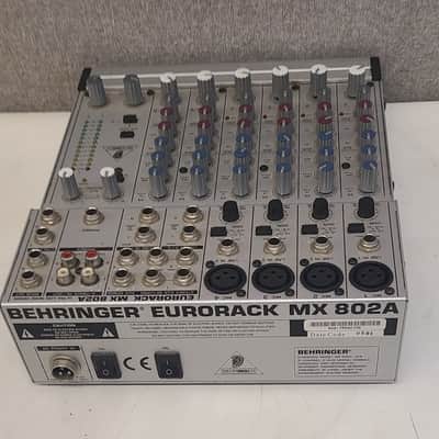 Behringer Eurorack MX802A 8-Input Mixer Untested NO POWER SUPPLY image 3