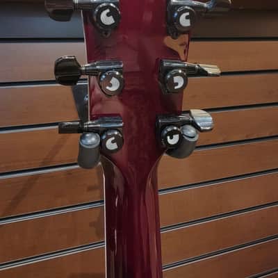 Taylor T5z Pro with Curly Maple Top 2014 - Present - Borrego Red image 3