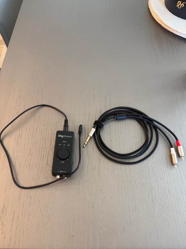 IK Multimedia iRig Stream Ultra-Compact USB Audio Interface 2019 - 2021 - Black image 1