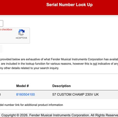 Fender '57 Custom Champ 2-Channel 5-Watt 1x8" Guitar Combo 2016 - Present - Lacquered Tweed image 11
