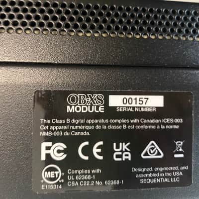 Oberheim OB-X8 Desktop 8-Voice Synthesizer image 4