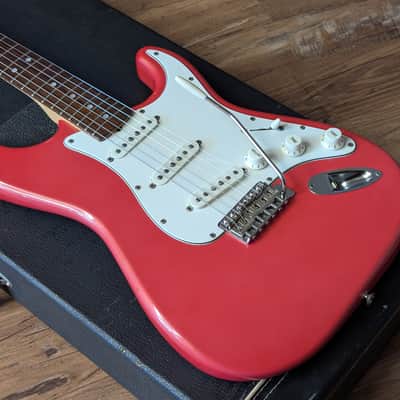 1984 Tokai Goldstar Sound TST-55 Electric Guitar Vintage RARE Pearl Pink Metallic All Original image 1