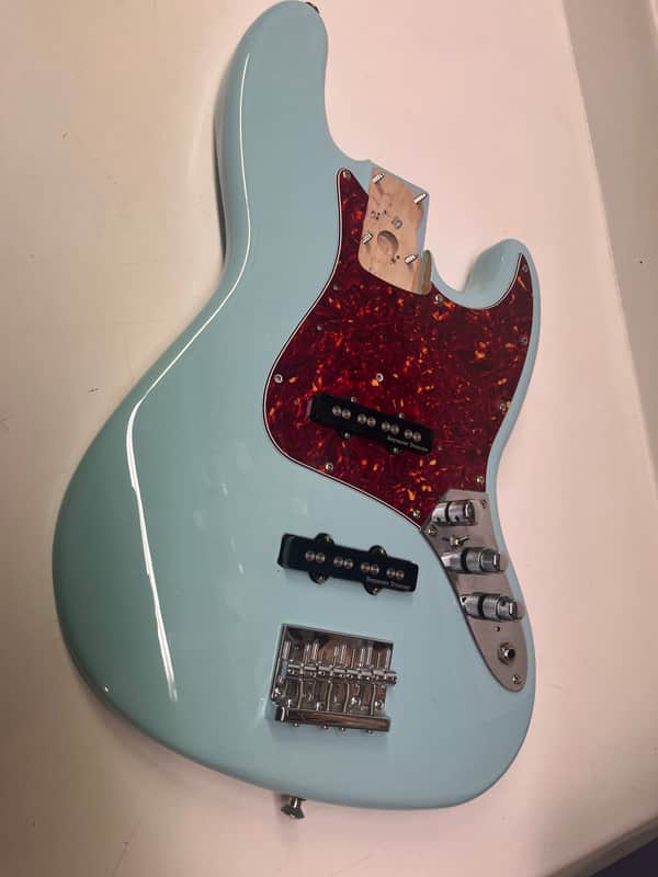 Fender Vintera '60s Jazz Bass Body 2019 - 2020 - Daphne Blue image 1