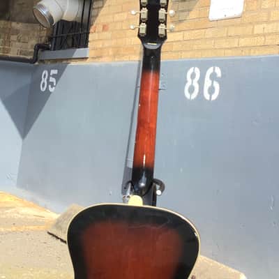 Aria Pro II FA-50E 1999 Brown Sunburst Hollow Body Electric Jazz Guitar image 18