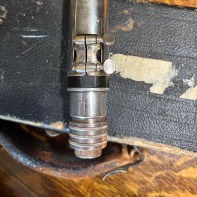 Vintage 1928 “The Elkhart” Metal Clarinet Rare Model - Restored, Ready to Play! image 12