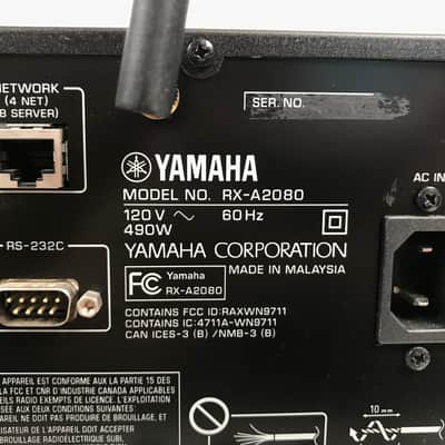 Yamaha AVENTAGE RX-A2080 9.2-Channel Network A/V Home Theater Receiver image 8