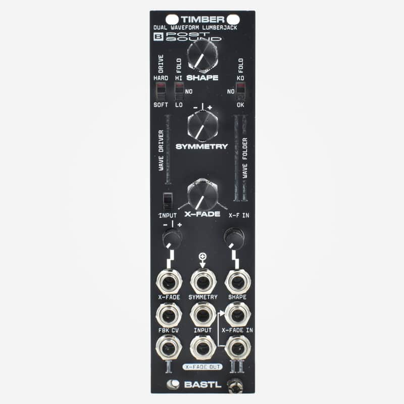 Bastl Instruments TIMBER (Black Panel) Eurorack Wavefolder and Distortion Module image 1