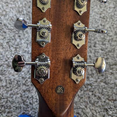 Alvarez MF70 Masterworks Diamond 60th Anniversary Limited-Edition Folk-OM Acoustic Guitar 2020s - Black image 15