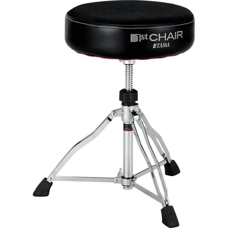 Tama HT430BC 1st Chair Round Rider Drum Throne w/Cloth Top Seat image 1