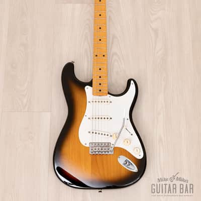 2008 Fender Stratocaster ‘57 Vintage Reissue ST57-78TX Sunburst w/ USA Pickups & Tags, Japan CIJ image 2