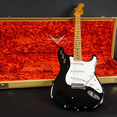 Fender Masterbuilt Private Collection Dennis Galuszka HAR Stratocaster 2017 - Black image 22