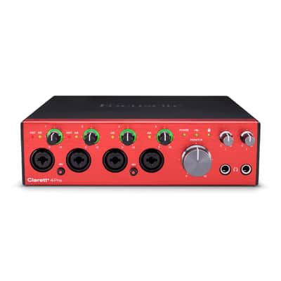 Immagine Focusrite Clarett-PLUS-4PRE mid 2020' - RED - 1