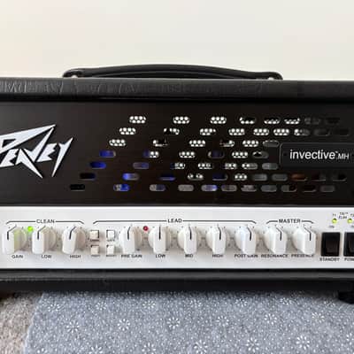Peavey Invective MH Misha Mansoor Signature 2-Channel 20-Watt Mini Guitar Amp Head 2021 - Present - Black image 2