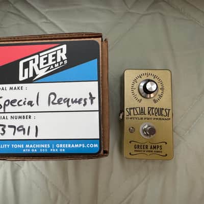 Greer Special Request Overdrive 2010s - Gold image 2