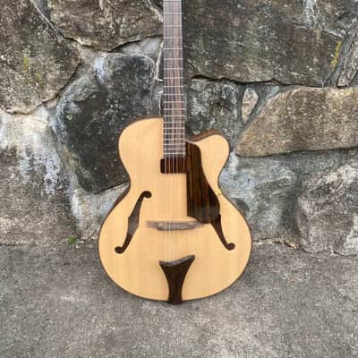 Goodman 16" Archtop 2022 Natural -Rare Koa back,sides and neck and Sitka spruce top. image 1