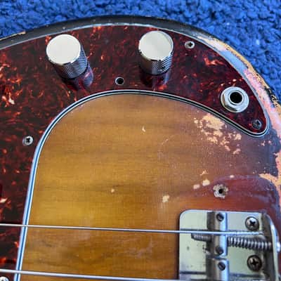 1974 Fender Precision Bass Sunburst Rosewood Board image 14