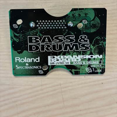 Roland Expension Board SR-JV80-10 Bass & Drums image 1