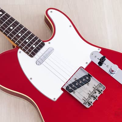 1989 Fender Telecaster Custom ‘62 Vintage Reissue TL62B-70 Candy Apple Red A-serial, Japan MIJ Fujigen image 7