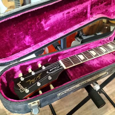 Gibson Les Paul Deluxe Lefthand 1972 Cherry Sunburst image 8