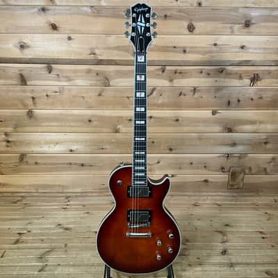 Epiphone Les Paul Prophecy Electric Guitar - Aged Bengal Tiger Burst image 2